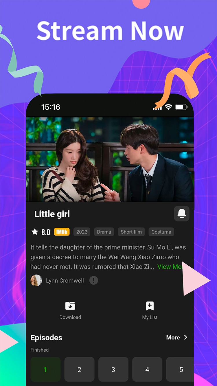 HiTV App Player Screen